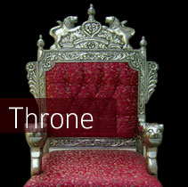 Silver throne chair Silver throne chair