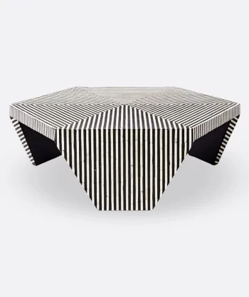 Bone Inlaid Center Table