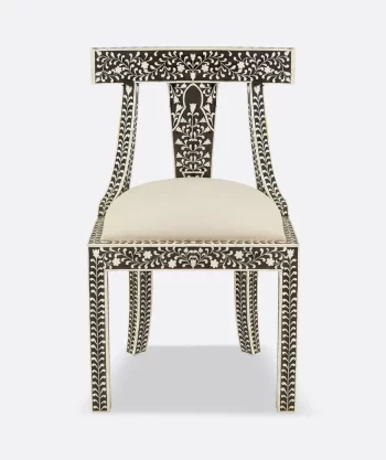 Bone Inlay Chair India