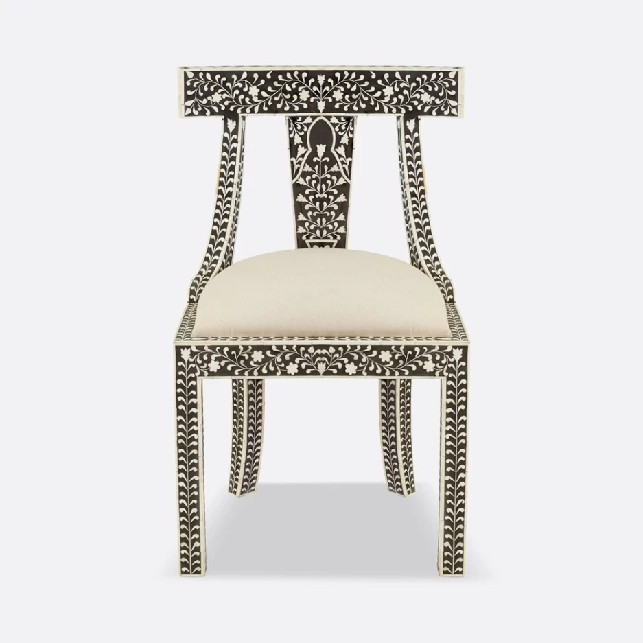 Bone Inlay Chair India