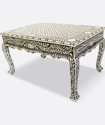 Bone Inlay Coffee Table