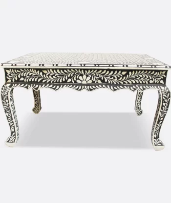 Bone Inlay Coffee Table