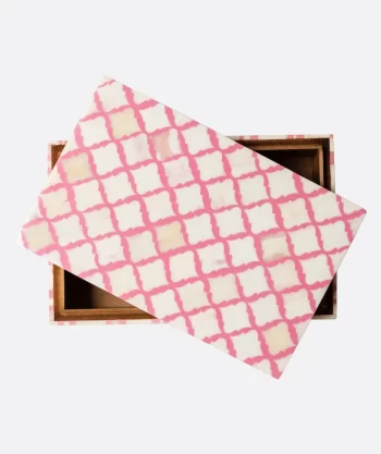 Bone Inlay Moroccan Box
