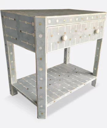 Bone Inlay Nightstand
