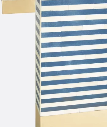 Bone Inlay Waterfall Console