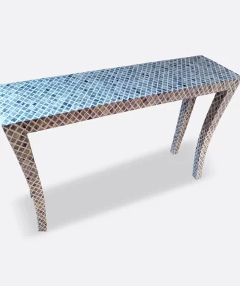 Dyed Bone Inlay Console Table