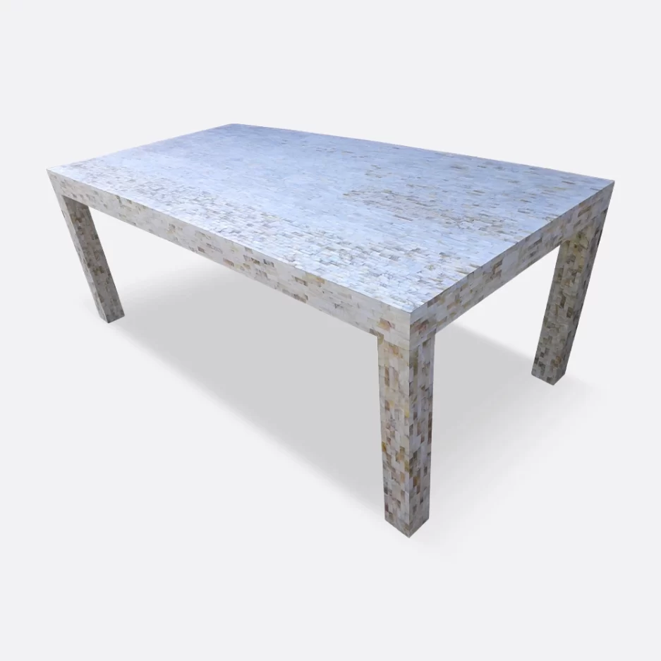 Mother of Pearl Inlay Dining Table