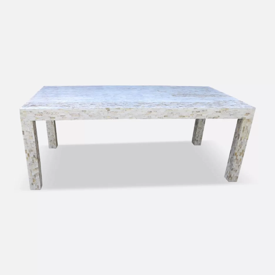 Mother of Pearl Inlay Dining Table