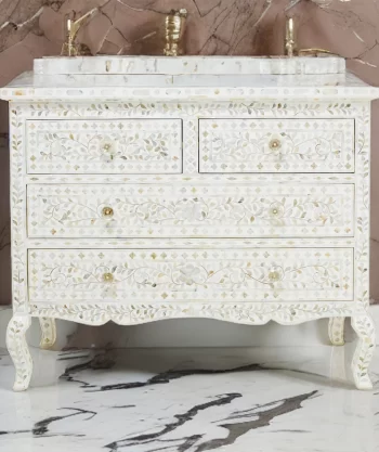 Mother of Pearl Inlay Drawer