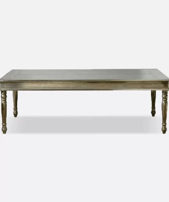 Metal Dining Table 6 Seater