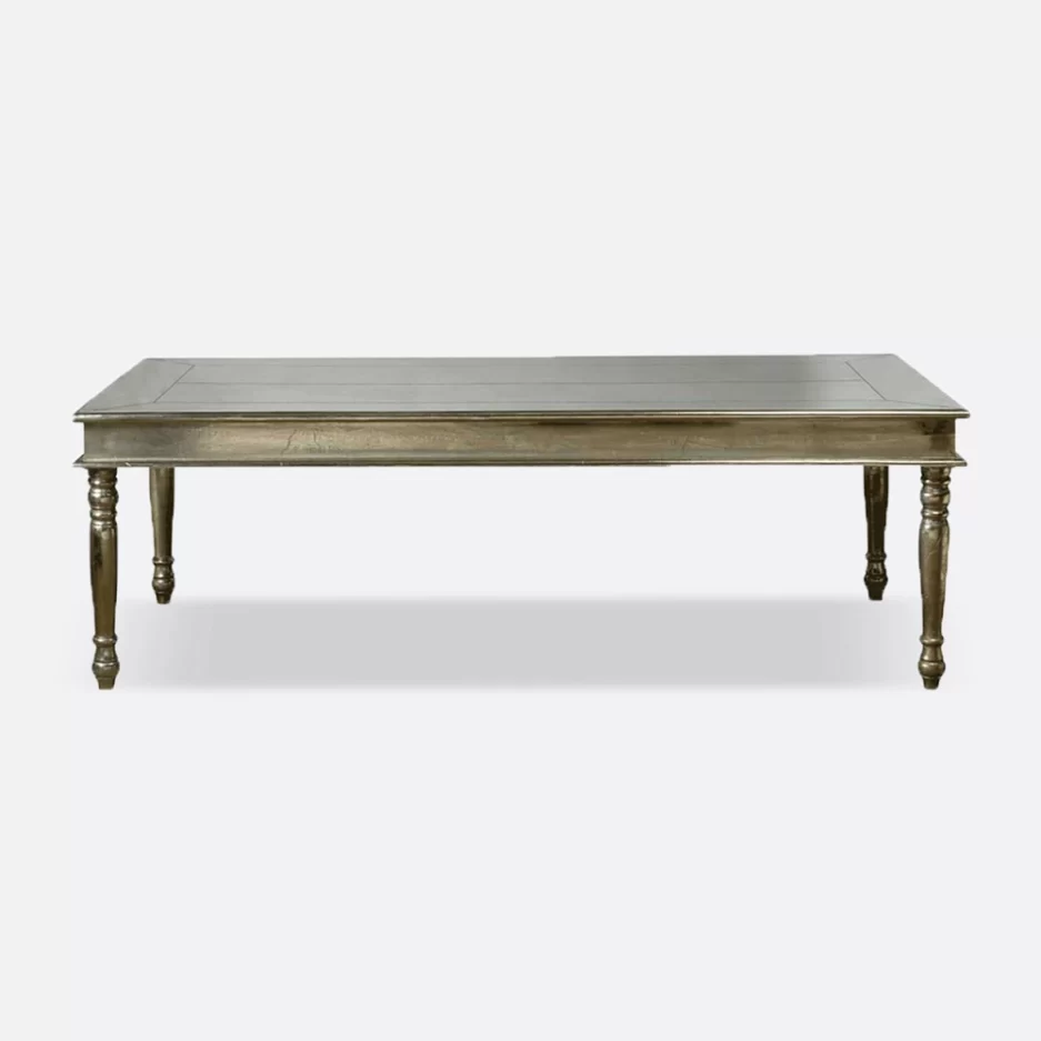 Metal Dining Table 6 Seater