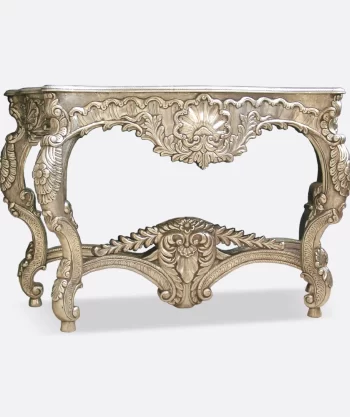 Silver Console Table