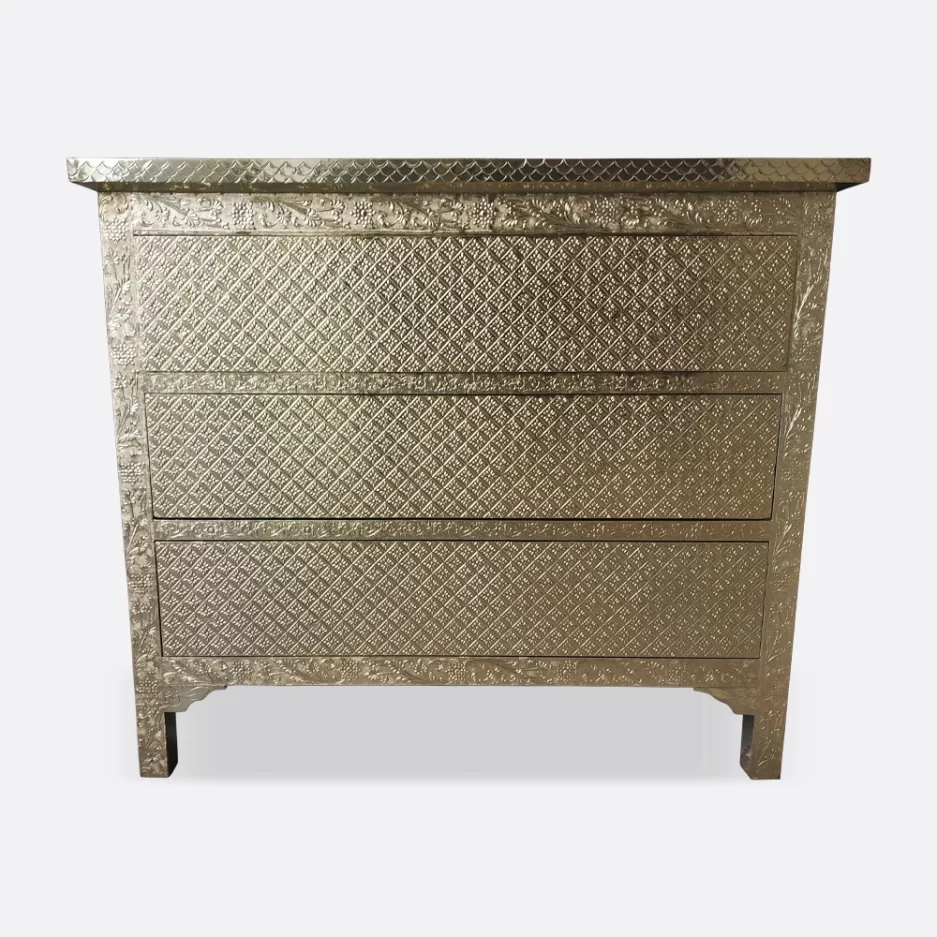 Brass Chest of Drawer