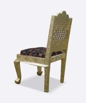 Brass Clad Handmade Chair