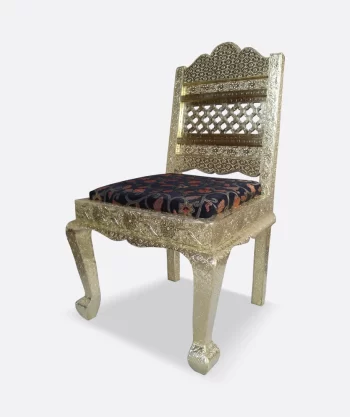 Brass Clad Handmade Chair