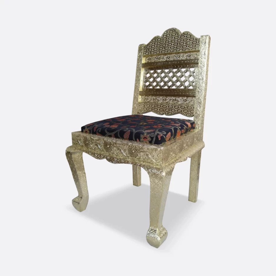 Brass Clad Handmade Chair