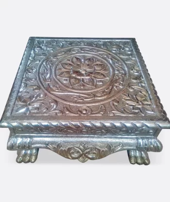 German Silver Clad Chowki