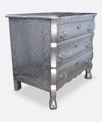 German Silver Indian Dresser