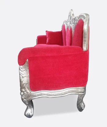 German Silver Couch Set