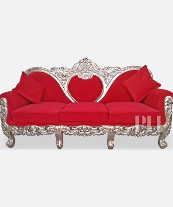 German Silver Couch Set