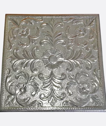 German Silver Pooja Chowki