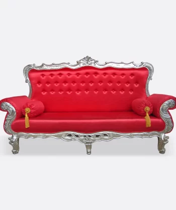 German Silver Wedding Sofa