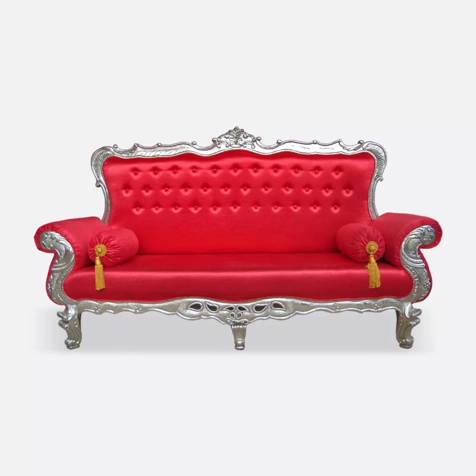 German Silver Wedding Sofa