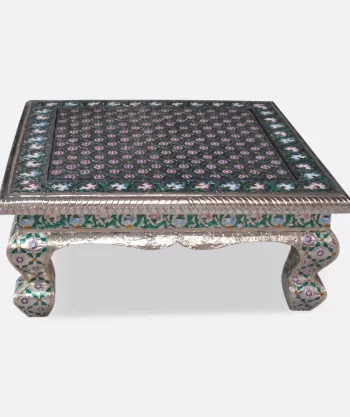 Meenakari Handcrafted Chowki