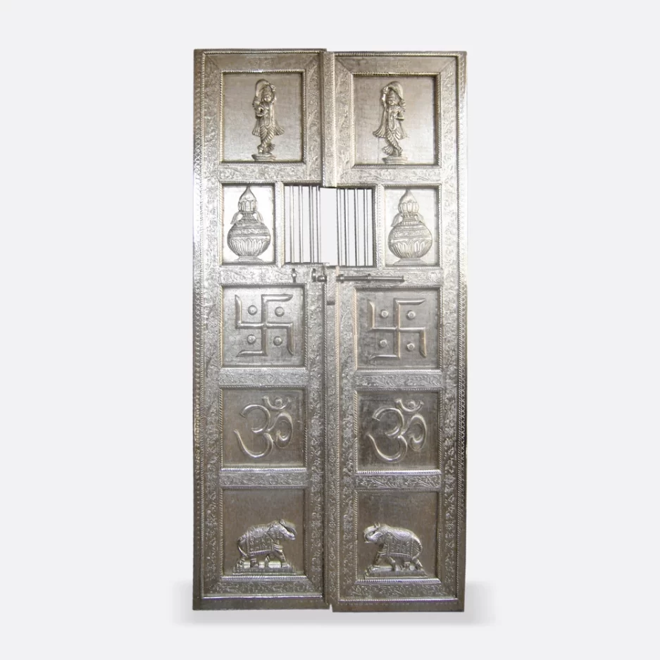 Metal Temple Door