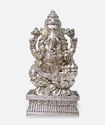 Silver Ganesh Idol