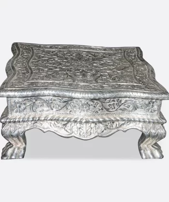 Silver Handcrafted Chowki